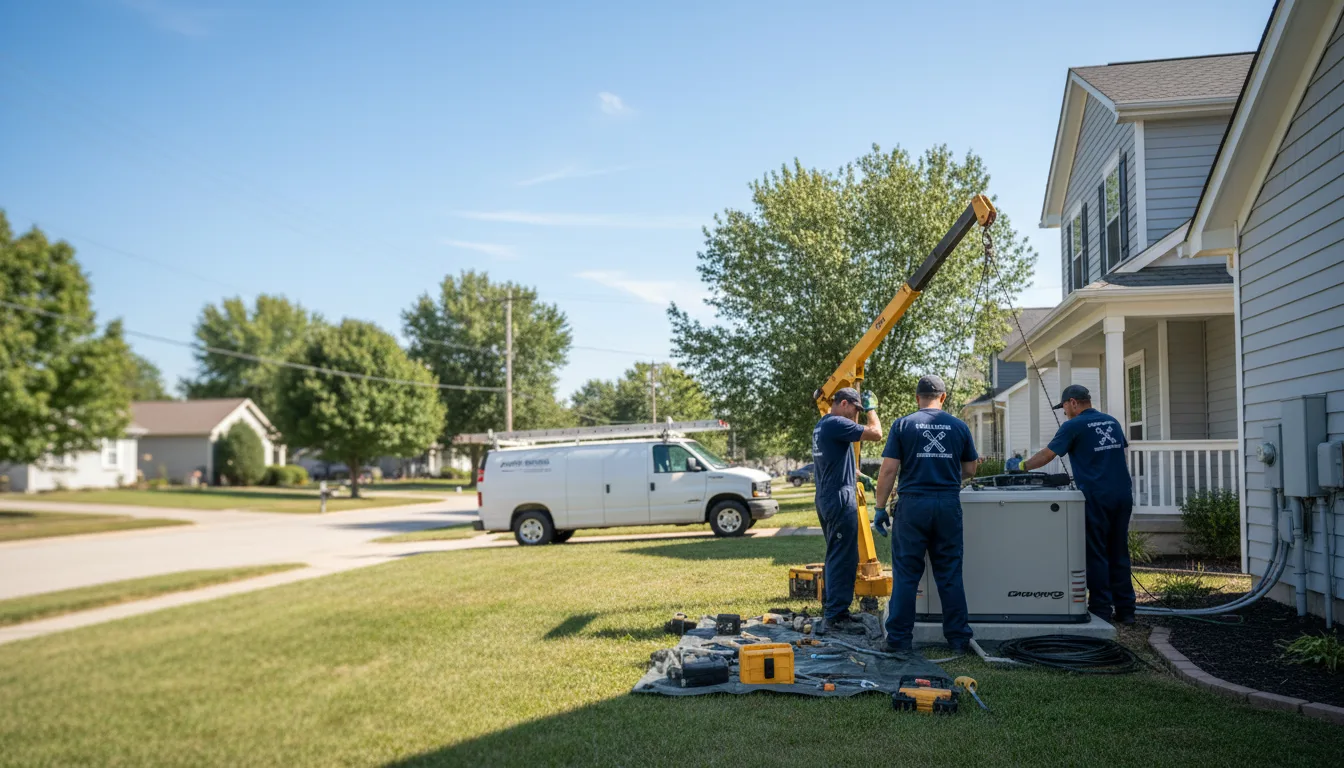 Generator Installation in Lansing, IA near me